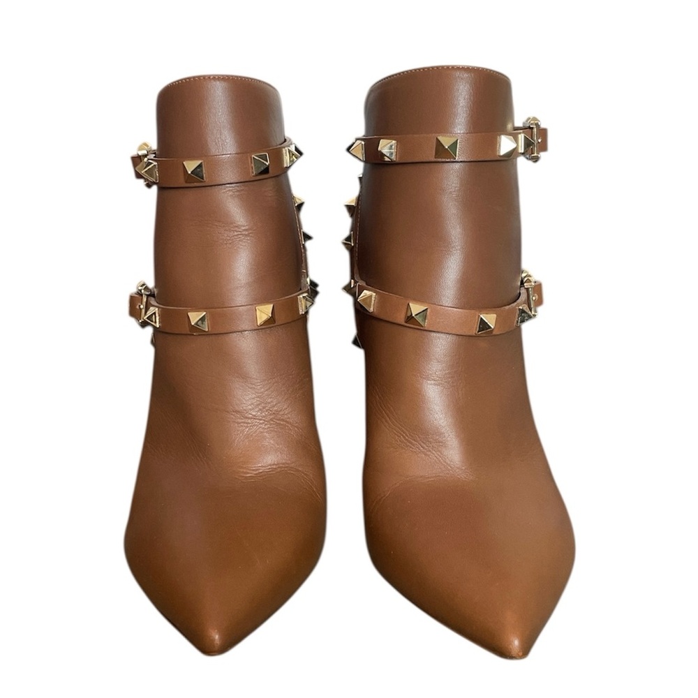 VALENTINO Garavani Rockstud Stiletto Heeled Ankle Boots Booties \\ 37 - Picture 3 of 15